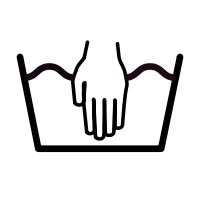 Waschsymbol Handwäsche